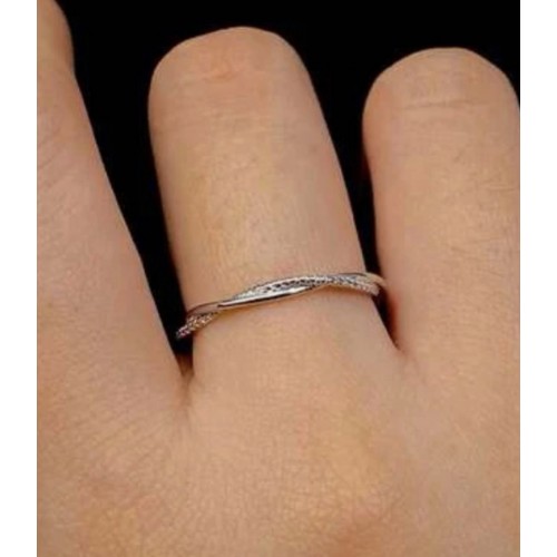 Нежен сребърен пръстен
